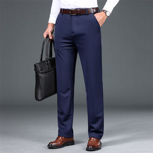 Pantalon de travail personnalisé pour homme, extensible, prix abordable, nouvelle collection, confortable, nouveau design, pantalon habillé en promotion - Product Image 6