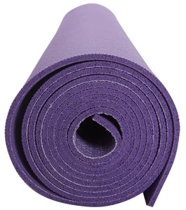 Tapete de Yoga TPE Morado de 6 mm, Antideslizante, Rectangular, Universal, para Ejercicios de Fitness - Product Image 3