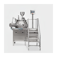 Granulateur professionnel à mélange rapide à l'état humide, machine de granulation de poudre chimique à cisaillement élevé