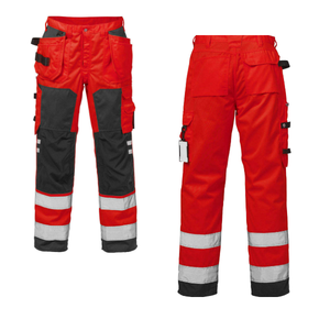 Hot Selling Hi Vis Reflective Work wear Pants Safety Waterproof Trousers for Road Warehouse and Outdoor Work - Product Image 6