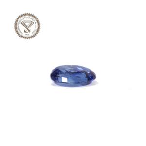 Certified Natural Blue Sapphire 6.57 Carat Brilliant Cut Loose Gemstone for Fine Jewelry - Product Image 3