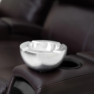 Portable Round Stainless Steel <b>Ashtray</b> Minimalist Design for <b>Car</b> Use - Product Image 5