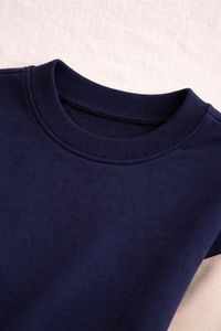 เสื้อสเวตเชิ้ตผู้หญิงลำลองแบบคัลเลอร์บล็อก ปักลายดอกโบตั๋น ทรงโอเวอร์ไซส์ คอกลม แบบสวมหัว-OEM/ODM เวียดนาม ฤดูใบไม้ผลิ/ฤดูหนาว - Product Image 5