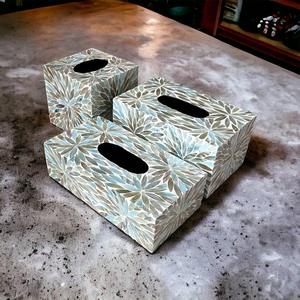 กล่องกระดาษทิชชูทรงสี่เหลี่ยมดีไซน์ทันสมัยสำหรับบ้าน โรงแรม สำนักงาน รถยนต์ ห้องครัว ห้องน้ำ ตกแต่งโต๊ะ คุณภาพสูง - Product Image 4