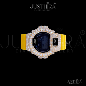 High Quality End Moissanite Diamond <b>Watch</b> Fully <b>Iced</b> <b>Out</b> Luxury Fashion Jewelry Style Wristwatch for Men Available For Sale - Product Image 5