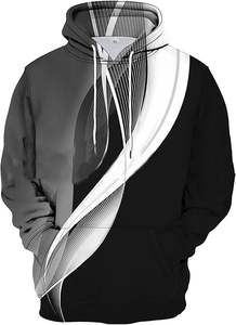 Sudaderas con Capucha Casuales Transpirables para Hombre, Sublimadas, Diseño Personalizado, Venta al Por Mayor, Poliéster, Impresión Completa, para Equipos Deportivos, de Secado Rápido - Product Image 5