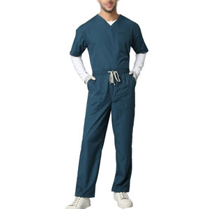 Wholesale <b>Hospital</b> <b>Scrub</b> Uniform Set For Men Breathable Workwear With Factory Direct Price In High Quality - Product Image 1