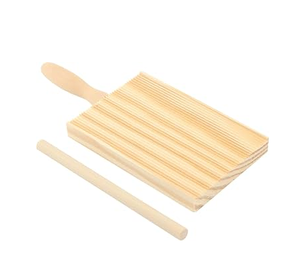 Planche à gnocchis en bois, ustensile de cuisine écologique, pour la préparation de spaghetti, macaroni et gnocchis - Product Image 1