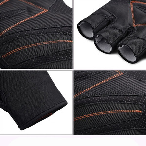 Durable Weightlifting <b>Gloves</b> with Wrist Wrap Support Padded Palm Grip for Gym Workout Fitness Non-slip Training Bodybuilding - Product Image 3