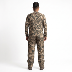 <b>Men's</b> Camouflage Hunting Bib Overalls 12oz Cotton Duck Wind-resistant <b>Wader</b>-Compatible Avant-Garde Field Wear Custom OEM - Product Image 2