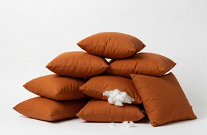 Modern Solid Color High Grade Cotton Cushion Cover Washable Eco-Friendly <b>Pillow</b> Case for <b>Sofa</b> Hotel Use Home Decor - Product Image 6