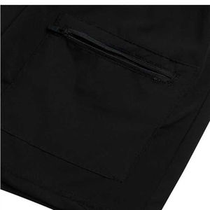 Ensemble décontracté d'été 2 pièces pour homme : T-shirt à manches courtes et short en tissu tricoté 80 % coton, respirant, motif uni, coupe classique - Product Image 4