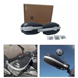 Protège-mains noirs pour moto, compatibles avec la nouvelle Himalayan 450cc KXA00426 - Product Image 1
