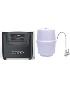 Système de filtration d'eau sous comptoir AQUA AAJ BLACK, montage mural ou sur table, construction en plastique ABS de qualité alimentaire - Product Image 2