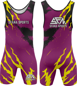 Traje de Lucha Libre para Hombre SFANA SPORTS, Sublimado con Estampado de Serpiente, Compresión Ajustada, Sin Mangas, para Todas las Temporadas - Product Image 6