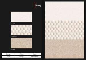 กระเบื้องพอร์ซเลนเคลือบเงาหรูหรา ขนาด 300x600 มม. (30x60 นิ้ว) วัสดุปูพื้นสไตล์ร่วมสมัย สำหรับตกแต่งบ้านและอาคารพาณิชย์อย่างมีระดับ - Product Image 2