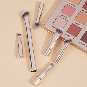<span class=keywords><strong>MAANGE</strong></span> Nouveauté en Gros : <span class=keywords><strong>Pinceau</strong></span> de Maquillage Professionnel 6-en-1 Personnalisable pour Fond de Teint, Anti-cernes et Fard à Paupières - Product Image 2