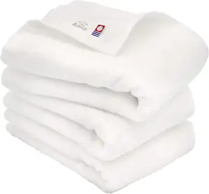 [Wholesale Products][Look for Distributor ] HIORIE Imabari towel Cotton 100% Shirring Hand Towel 34*80cm 380GSM Face White