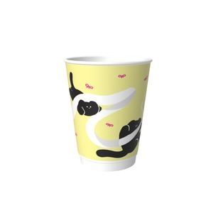 Vasos de Papel Desechables de Doble Pared Premium de 8/12/16/20oz con Revestimiento de PE, Reciclables y de Grado Alimenticio para Café, con Diseño Elegante - Product Image 4