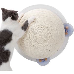 Stick N Claw Tiragraffi Circolare per Gatti con Corda di Sisal e Giocattolo a Ventosa per Alberi e Mobili per Gatti - Product Image 2