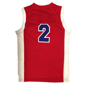 Camiseta de Baloncesto de Alta Calidad y Económica, 100% Poliéster, Ajuste Delgado, Suave y Cómoda, Estampada, Transpirable, que Absorbe la Humedad, Tallas Grandes - Product Image 3