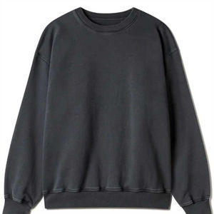 เสื้อสเวตเชิ้ตผู้หญิงแบบย้อมสีเอซิดสำหรับฤดูหนาว สไตล์สตรีทแวร์ ราคาขายส่ง รับทำโลโก้ตามสั่ง - Product Image 1