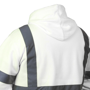 Vêtements de travail de sécurité réfléchissants à haute visibilité pour adultes, construction durable, pour les travailleurs routiers et industriels en extérieur, sweat-shirt chaud. - Product Image 6