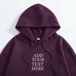 Fabricante OEM de Sudaderas con Capucha para Hombre, Tallas Grandes, Personalizadas, de Algodón, Estilo Hip-Hop, Forro Polar, Ecológicas, para Invierno - Product Image 4