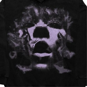 Premium Men Distressed Hoodie Heavyweight Streetwear Pullover Oversized Washed Raw Hem Hip Hop Aesthetic Hooded Jacket - Product Image 5