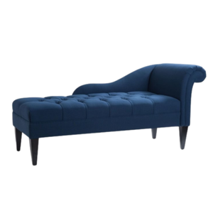 Luxury Modern Velvet Chaise Lounge <b>Sofa</b> <b>Bed</b> Living Room Furniture Tufted Upholstered Daybed Couch - Product Image 2