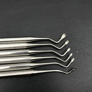 BAFA SURGICAL INSTRUMENTS Juego de 6 Excavadores Dentales con 6 Cucharas Restauradoras y Palillos para Blanqueamiento Dental, Agarre Ergonómico Manual - Product Image 3