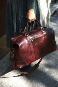 Bolsa de Viaje de Cuero Genuino de Primera Calidad para Hombre, para Viajes de Negocios, Gimnasio y Viajes Cortos, Disponible para la Venta - Product Image 3