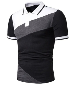 T Shirt for Men High Quality Summer Golf Tshirts <b>Polo</b> Shirt Men's Printed T-shirts Stripe Golf Shirts - Product Image 1