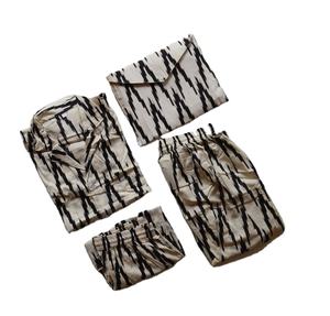 Ensemble de pyjamas en pur coton avec motifs d'animaux Anime bretelles spaghetti douces vêtements de nuit pour la saison de printemps pour les demoiselles d'honneur se prélasser - Product Image 1