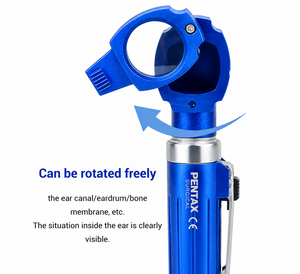 กล้องตรวจหูแบบพกพาคุณภาพสูง PENTAX SURGICAL ได้รับการรับรองมาตรฐาน CE ผลิตจากสแตนเลสและพลาสติก  พร้อมโลโก้ส่วนตัว ใช้พลังงานแบบแมนนวล รับประกัน 1 ปี - Product Image 4