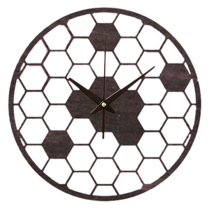 <b>Wall</b> <b>Clocks</b> Best Indoor Decor Living Room Home And Office <b>Wall</b> <b>Design</b> <b>Clock</b> With Metal & Wooden Combo - Product Image 5