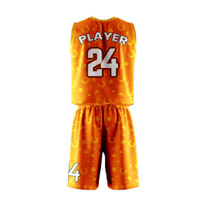 Uniformes de Baloncesto Personalizados Unisex para Equipos, Sublimados, Transpirables, que Absorben la Humedad, 100% Poliéster - Product Image 6