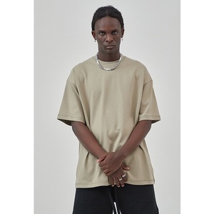 Camiseta Redonda al por Mayor para Hombre, Cuello Redondo, Tallas Personalizadas, 100% Algodón, Secado Rápido, Transpirable, Ropa Urbana de Verano, RTS - Product Image 4