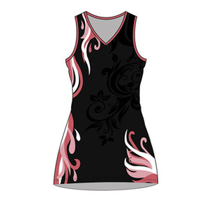 Latest Design Adult Breathable Solid Color Netball Jersey 100% Polyester Sleeveless Wholesale <b>Best</b> Price Customizable - Product Image 4