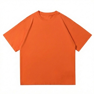 เสื้อยืดทรงบ็อกซี่ผ้าคอตตอนคุณภาพสูง 275 GSM พิมพ์ลายโลโก้แบบ DTG สำหรับผู้ชาย สไตล์วินเทจทรงโอเวอร์ไซส์ ล้างสีแบบแอซิดวอช - Product Image 4