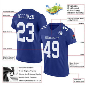 Uniforme de Fútbol Americano Personalizado al por Mayor, de Calidad Única, con Número de Equipo, Ropa Deportiva de Entrenamiento - Product Image 2