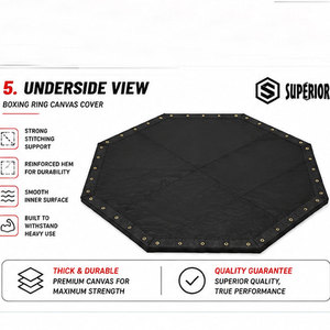 Housses de toile personnalisables exclusives pour ring de boxe robuste – Fabrication OEM/ODM disponible – Housses de haute qualité - Product Image 6