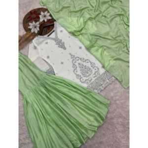 Conjunto Dupatta de diseño para mujer, parte superior inferior y hermoso - Product Image 5