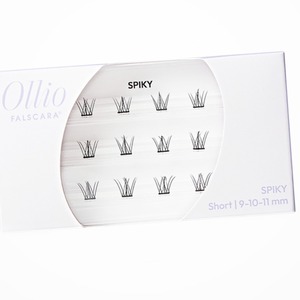 Pestañas postizas Ollio Korean K-Beauty Pearl Scara Shop, paquete individual de extensiones de pestañas, estilo spiky, hechas en Corea. - Product Image 1