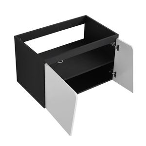Mobile bagno sospeso da 32 pollici con ante a chiusura ammortizzata (solo mobile, senza lavabo) - Product Image 6
