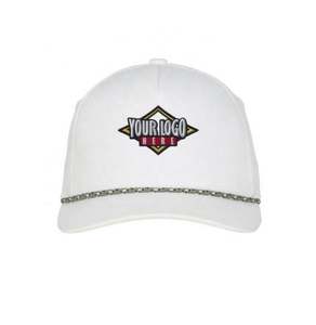 Casquette de sport ajustable en tissu éponge avec logo personnalisé, visière brodée sur mesure pour le tennis et le golf en extérieur - Product Image 5