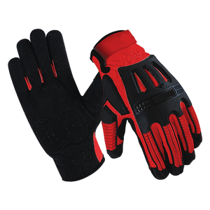 Guantes Mecánicos de Cuero Sintético Reforzado Amara, Antiestáticos, Resistentes, Protección para Manos, Resistentes a Impactos, Guantes de Trabajo - Product Image 3