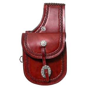 Bolsa de Cuero para Sillín de Caballo Estilo Western, para Motocicleta, Hecha a Mano, Tallada a Mano, 100% Cuero de Búfalo, Color y Logotipo Personalizables - Product Image 2