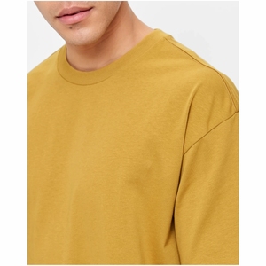Nouvel Arrivage T-shirt Homme 100% Coton Coupe Oversize Haute Qualité Sérigraphié Logo Personnalisé Formel Anti-boulochage Épais Vente en Gros - Product Image 1