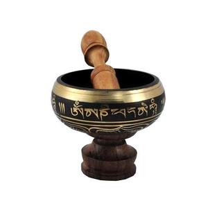 Cuenco de metal hecho a mano para cantar, campana de canto lisa para decoración, yoga, meditación y fines curativos - Product Image 2